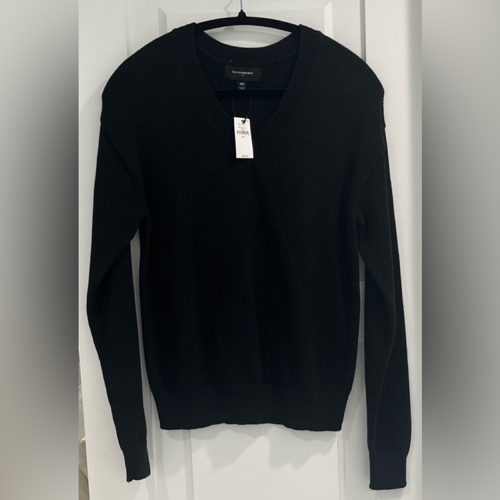 Banana Republic Factory V-Neck Pullover Sweater, Size XXS, NWT